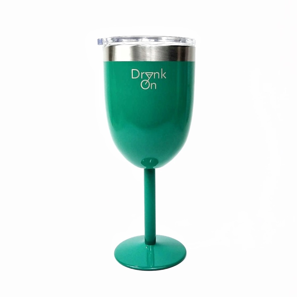 10oz Stainless Steel Wine Tumbler w/ a FREE Straw - Picture 7 of 7